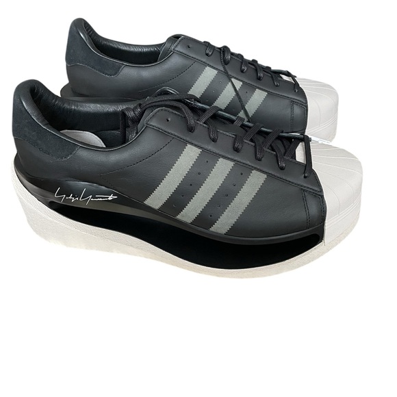 adidas Y-3 Gendo Superstar Black / Cinder / Chalk Pearl/ 12.5 Size - Picture 12 of 16